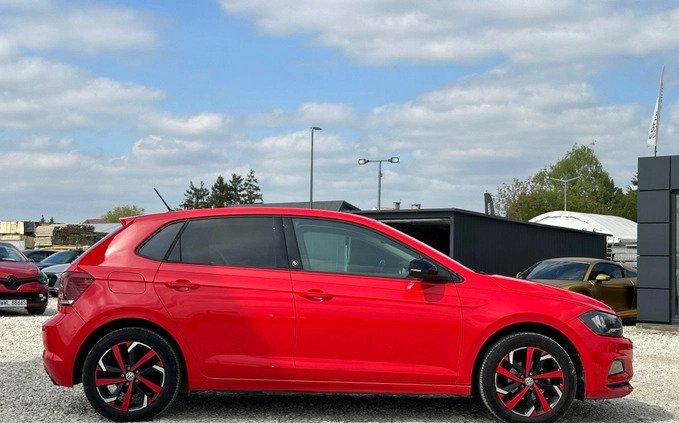 Volkswagen Polo cena 59900 przebieg: 24378, rok produkcji 2018 z Czyżew małe 137